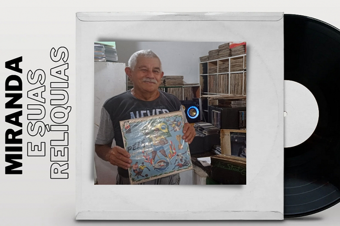 Apaixonado por música, vendedor na capital tem coletânea de 8 mil discos de vinil e até um raro do Rei Pelé - News Rondônia