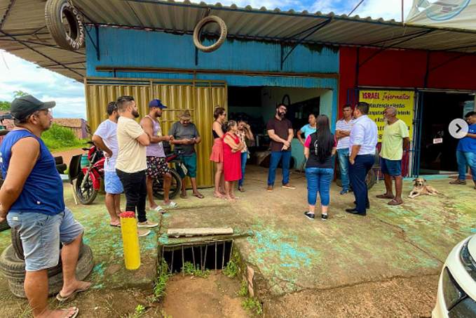 Vereador Gilber Mercês visita Bairro Três Marias e colhe demandas dos moradores - News Rondônia