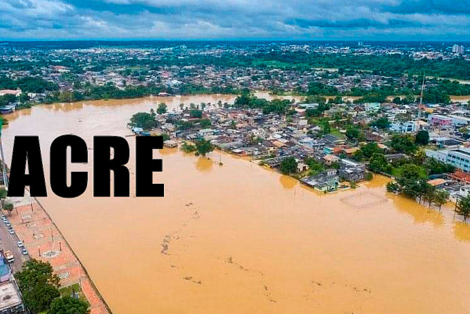 Diante do cenário caótico, Rio Branco decreta Situação de Emergência: rio chega a 16m - News Rondônia