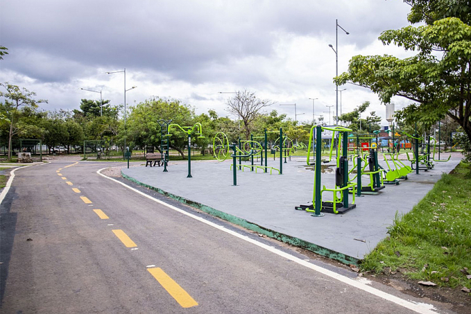 Espaço público oferece academia acessível e espaço para pets - News Rondônia
