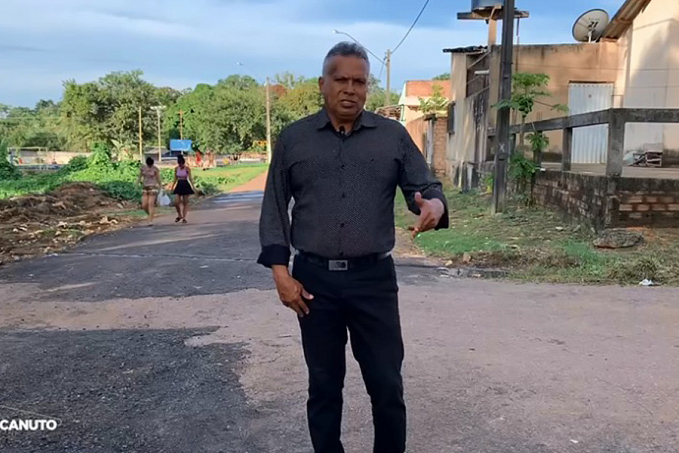 Vereador Valtinho Canuto tem pedido atendido para serviço de tapa buraco no Bairro Triângulo - News Rondônia