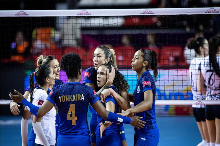 Minas avança para semifinal do Mundial de Clubes de vôlei feminino - News Rondônia