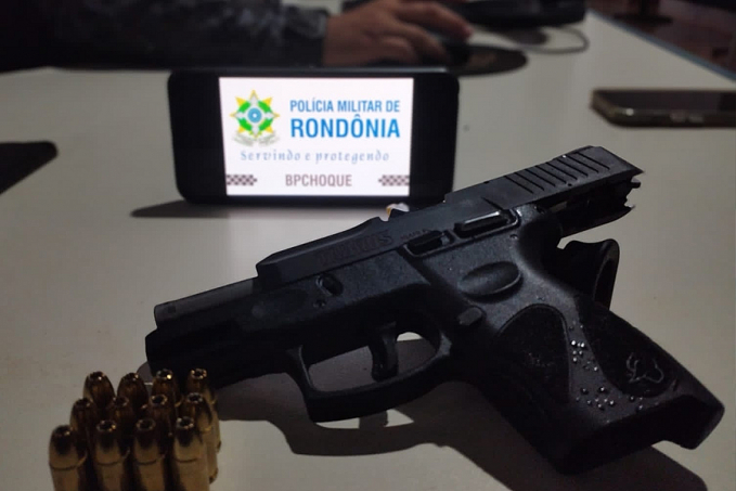 PAZ NO CAMPO: Batalhão de Choque prende homem armado em bar de distrito - News Rondônia