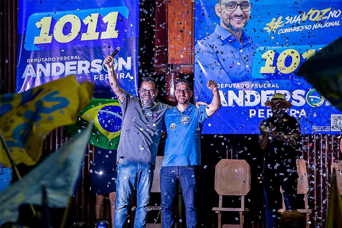 RUMO A VITÓRIA  Anderson Pereira encerra campanha com milhares de apoiadores na capital - News Rondônia