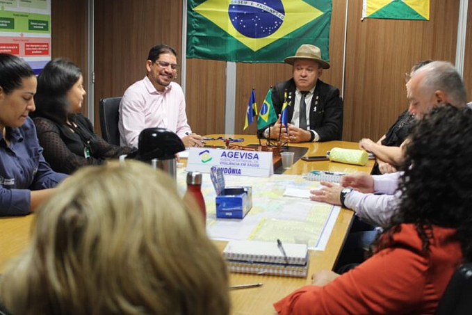 Governo de Rondônia alinha proposta de termo de cooperação técnico-científica, entre Agevisa e Fapero - News Rondônia