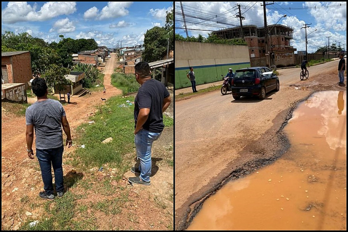 Vereador Gilber Mercês colhe demandas dos moradores do bairro Nova Floresta - News Rondônia