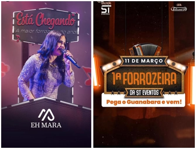 Ganhe ingressos para 1ª Forrozeira com os shows de Mara Pavanelly e Alazim Coreano - News Rondônia