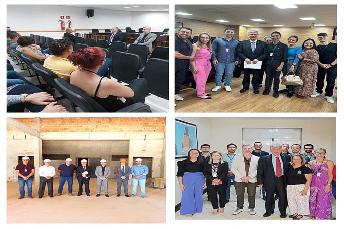 Em visita às comarcas, presidente do TJRO acompanha obras e ressalta melhorias - News Rondônia