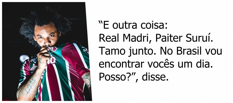 Ex-Real Madri, Marcelo Twelve promete uma visita aos Suruís de Rondônia - News Rondônia