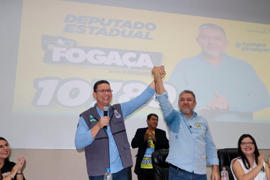 Vereador Fogaça declara apoio à reeleição do governador Marcos Rocha - News Rondônia