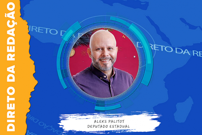 Direto da redação entrevista: Vereador Aleks Palitot - News Rondônia