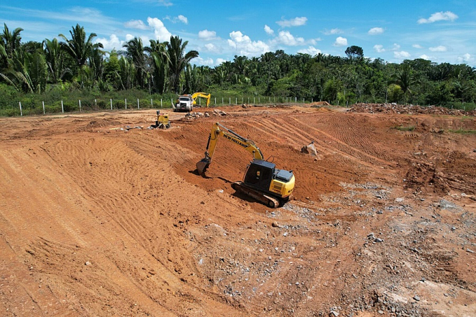 Obras da Estação de Tratamento de Esgoto avançam para a segunda etapa de execução, em Jaru - News Rondônia