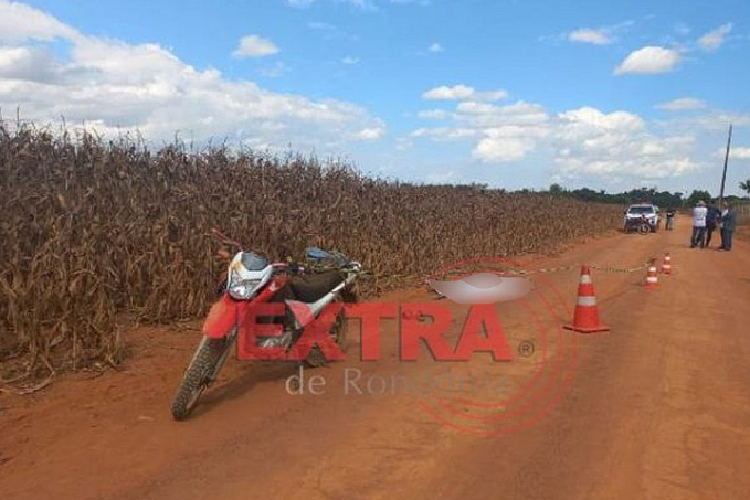 CEREJEIRAS: motociclista morre em acidente cerca de 400 metros de casa - News Rondônia