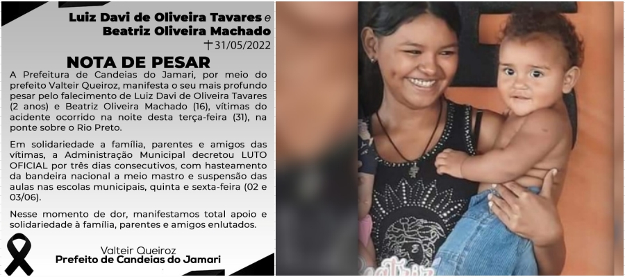 Candeias: irmãos vítimas de afogamento no Rio Preto serão sepultados nesta sexta, 03 - News Rondônia