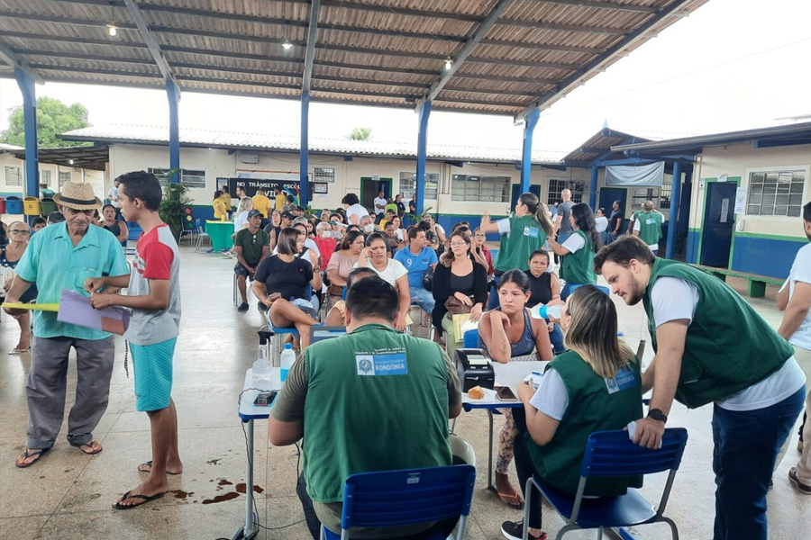 Programa 'Rondônia Cidadã' realiza mais de mil atendimentos no final de semana, na zona Leste de Porto Velho - News Rondônia