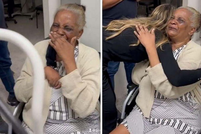 Após 5 anos sem enxergar, idosa recupera visão e conhece bisnetos  vídeo - News Rondônia