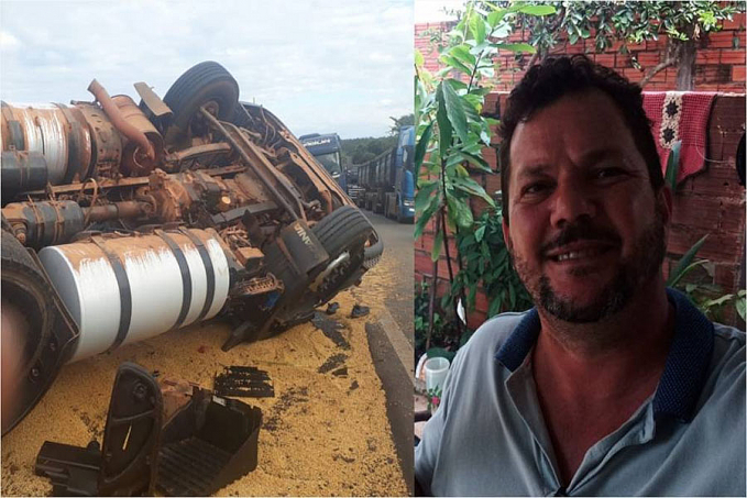 Motorista que morreu após capotamento de carreta na BR 364 era de família pioneira em Vilhena - News Rondônia