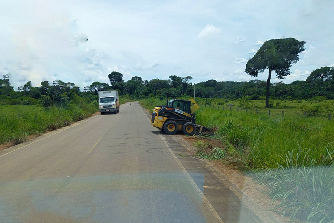 DER executa obras na RO-459 na região do município de Alto Paraíso - News Rondônia