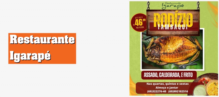 Agenda News - Especial Peixe: restaurantes especializados em peixe em Porto Velho - News Rondônia