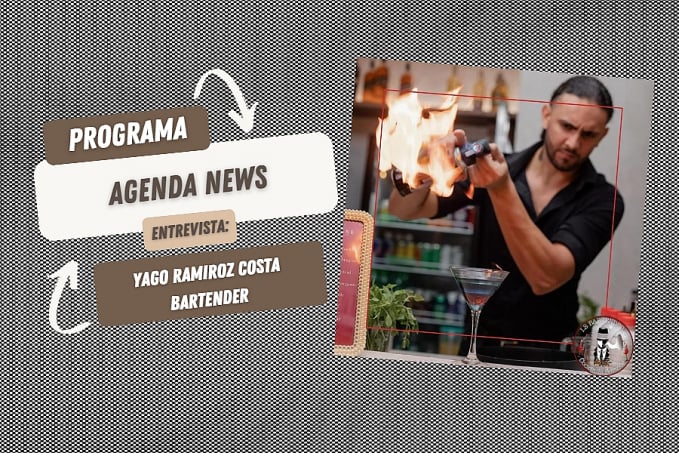 Programa Agenda News entrevista o bartender Yago Ramiroz Costa - News Rondônia