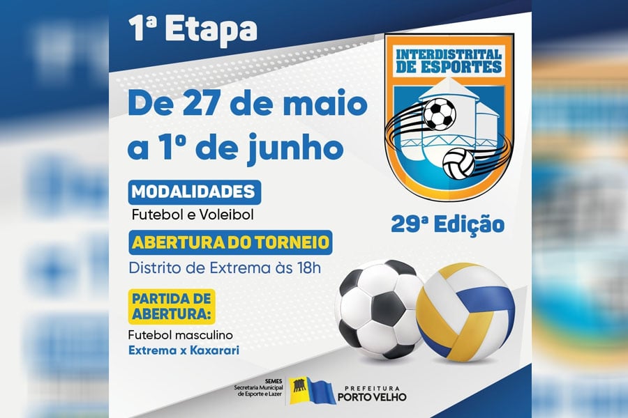 O maior encontro esportivo dos distritos de Porto Velho está de volta - News Rondônia