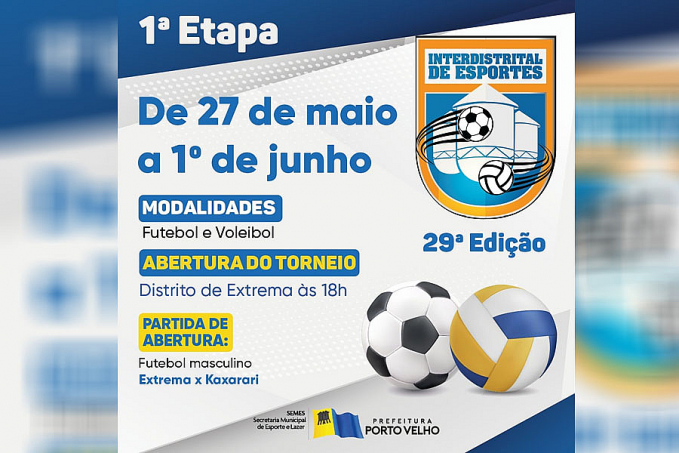 O maior encontro esportivo dos distritos de Porto Velho está de volta - News Rondônia