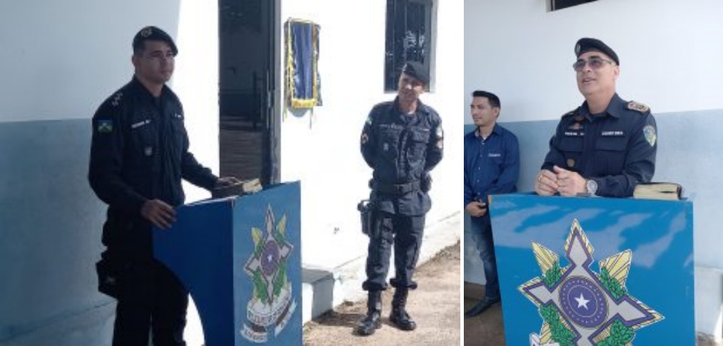 SAÚDE DO POLICIAL MILITAR: PMRO entrega equipamentos de musculação em Colorado do Oeste - News Rondônia