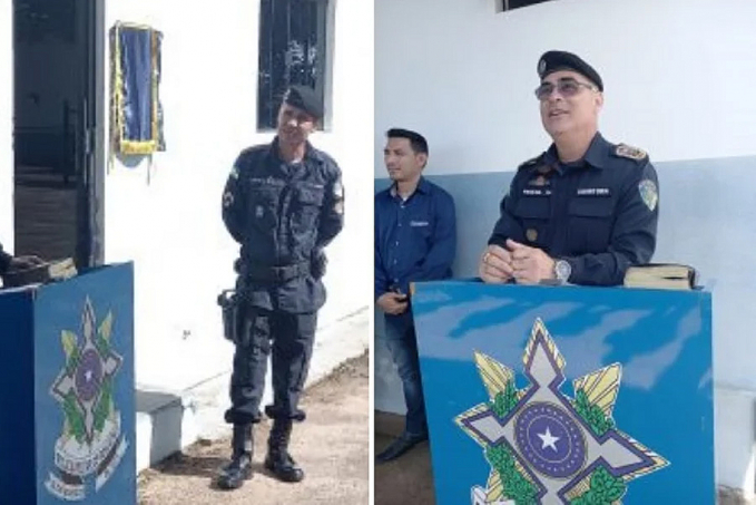 SAÚDE DO POLICIAL MILITAR: PMRO entrega equipamentos de musculação em Colorado do Oeste - News Rondônia