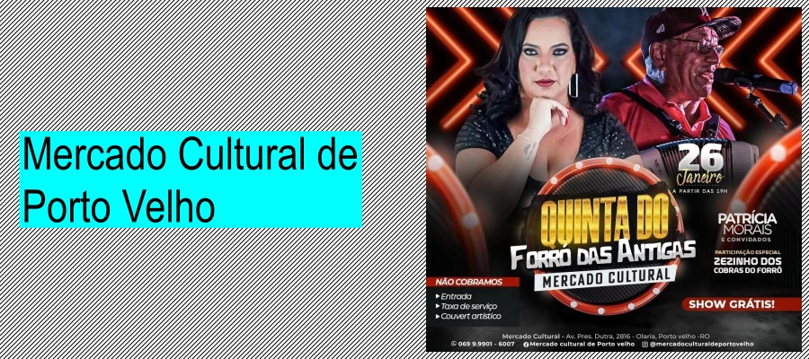 Agenda News: Música ao vivo e promoções de bebidas nesta quinta-feira em Porto Velho, por Renata Camurça - News Rondônia