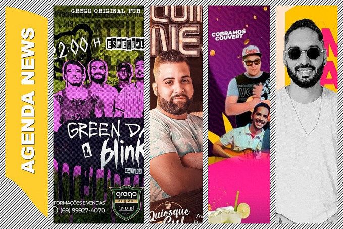 Agenda News: Música ao vivo e promoções de bebidas nesta quinta-feira em Porto Velho, por Renata Camurça - News Rondônia