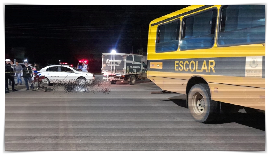 IDENTIFICADO: Agente de portaria morre atropelado por ônibus escolar na capital - News Rondônia