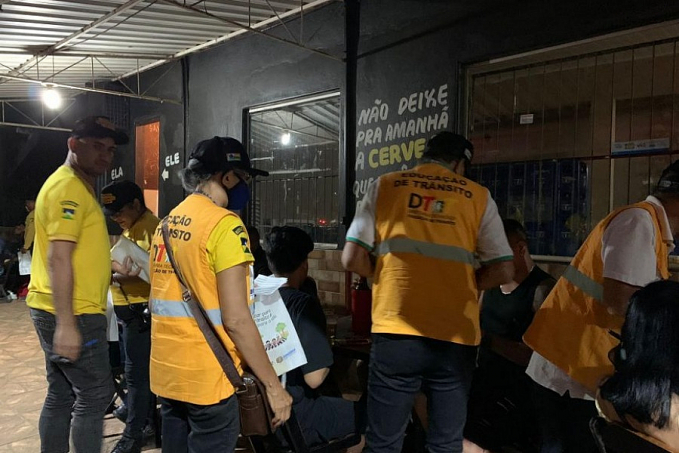 Detran Rondônia intensifica ação de educação de trânsito em festividade folclórica, em Porto Velho - News Rondônia