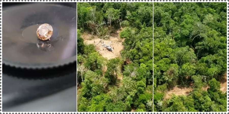 PF combate furto de diamantes em florestas da União em Rondônia - News Rondônia