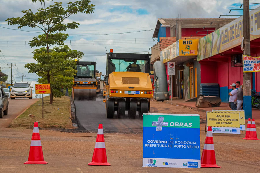 Com Tchau Poeira, Rondônia avança na melhoria da trafegabilidade e promove mais qualidade de vida e desenvolvimento - News Rondônia