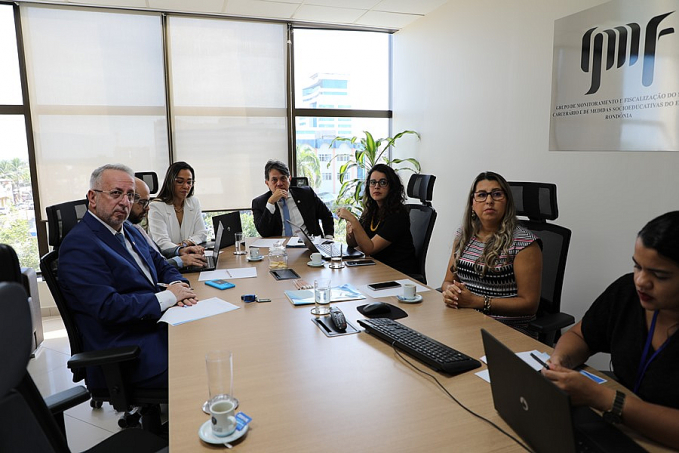 Sistema socioeducativo é tema de reunião do GMF, em Rondônia, com juiz auxiliar da Presidência do CNJ - News Rondônia