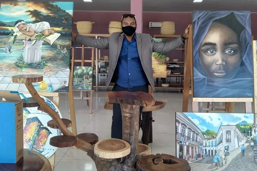 CASA DOS ARTISTAS: Conheça a Casa da Cultura de Nova Mamoré que vem fazendo sucesso na região - News Rondônia