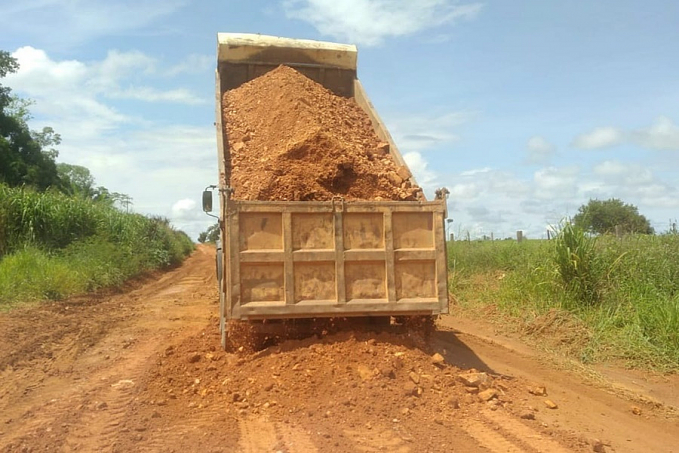 DER realiza melhorias na RO-464 entre o município de Theobroma e distrito de Palmares - News Rondônia