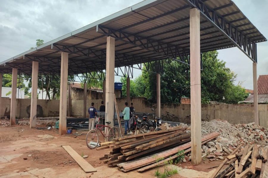 Prédio da escola histórica em Guajará-Mirim recebe obras de restauração realizadas pelo Governo de Rondônia - News Rondônia
