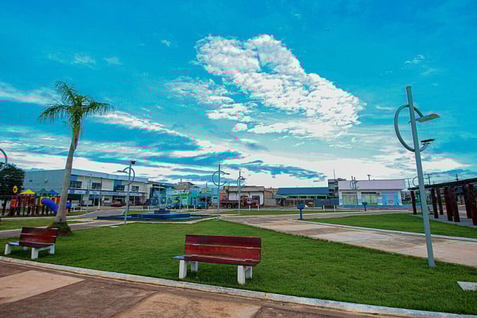 Praça da Bíblia é inaugurada durante ações do Governo Itinerante em São Miguel do Guaporé - News Rondônia