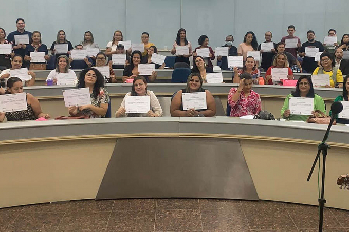 Servidores da Semad concluíram oficina na Escola do Legislativo - News Rondônia