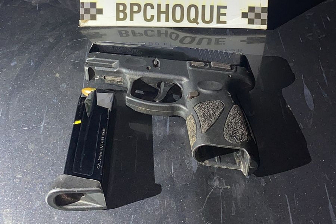 Criminoso é baleado após apontar arma para guarnição do Choque em Rondônia - News Rondônia