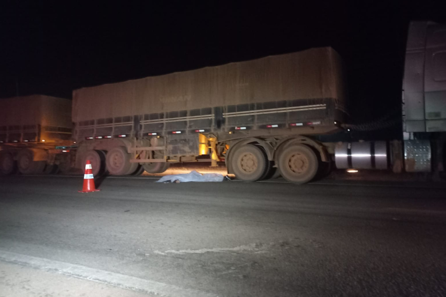IDENTIFICADO: Subtenente da PM morre atropelado por carreta na BR-364 em Candeias - News Rondônia