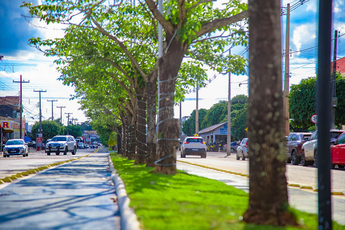 Obras de revitalização da Avenida Dom Pedro I em Jaru são concluídas - News Rondônia