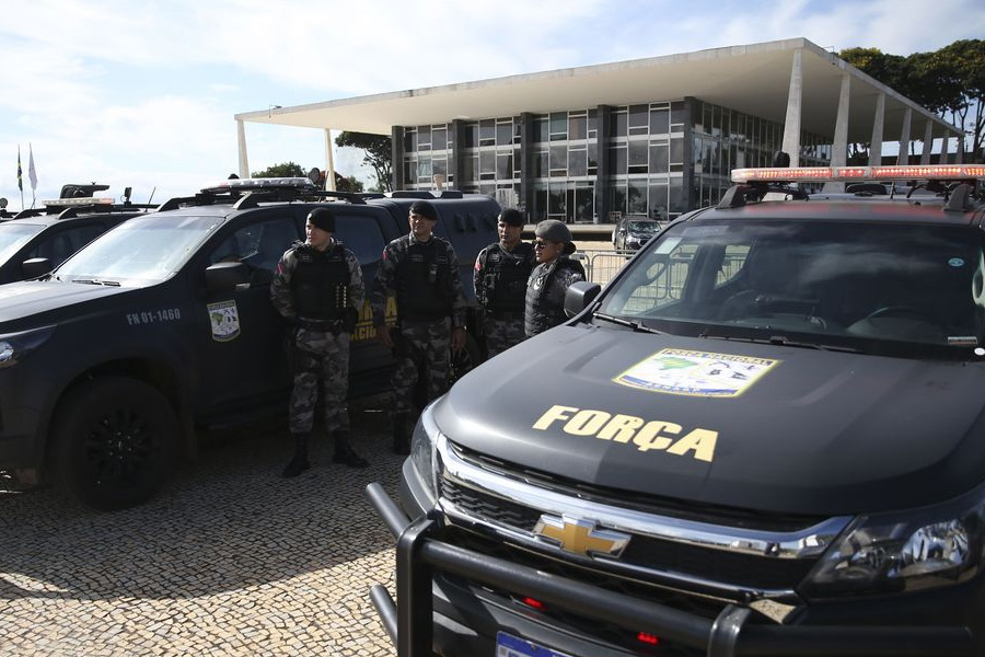 Mais de 650 policiais chegam a Brasília para compor a Força Nacional - News Rondônia