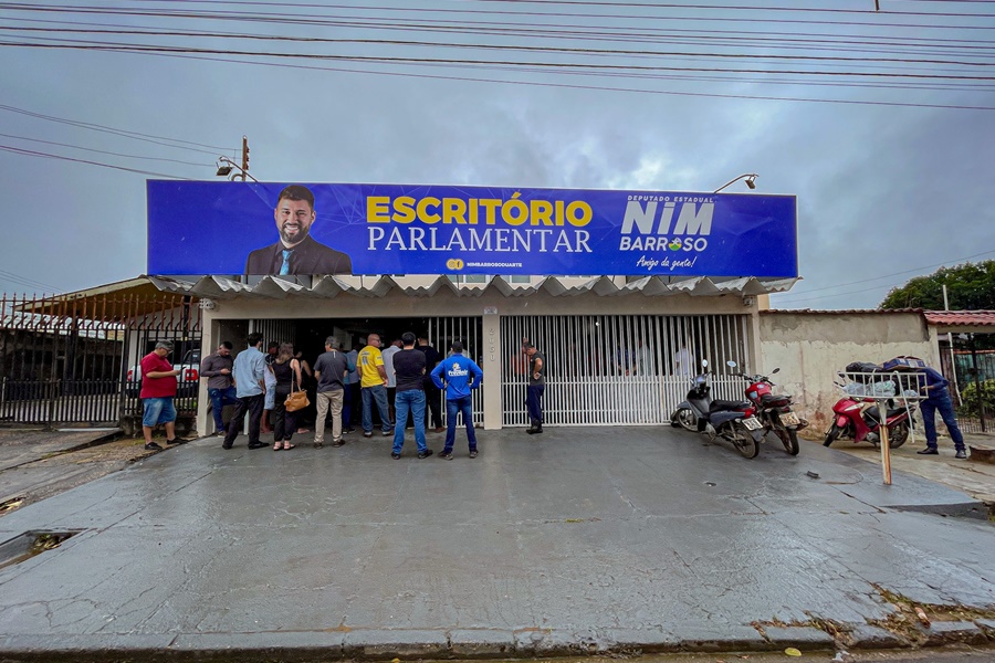 Deputado Nim Barroso inaugura escritório parlamentar, em Ji-Paraná - News Rondônia