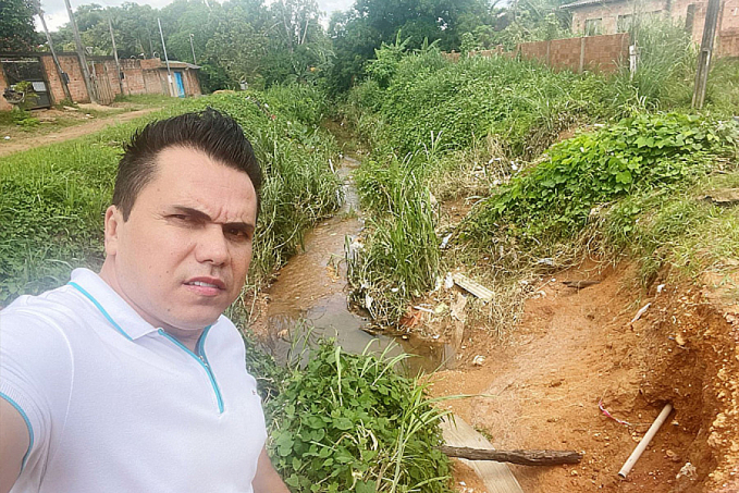 Vereador Edimilson Dourado tem pedido atendido para serviço de iluminação pública no Bairro Caladinho - News Rondônia