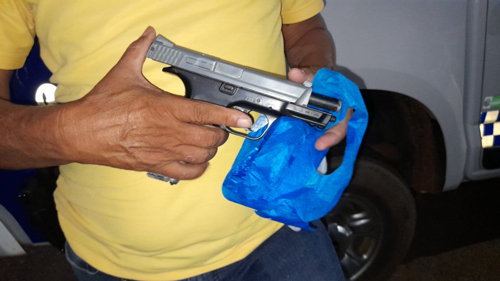 FIM DE CARREIRA - Bandido tenta roubar restaurante com arma falsa e morre após reação de Policial Militar - News Rondônia