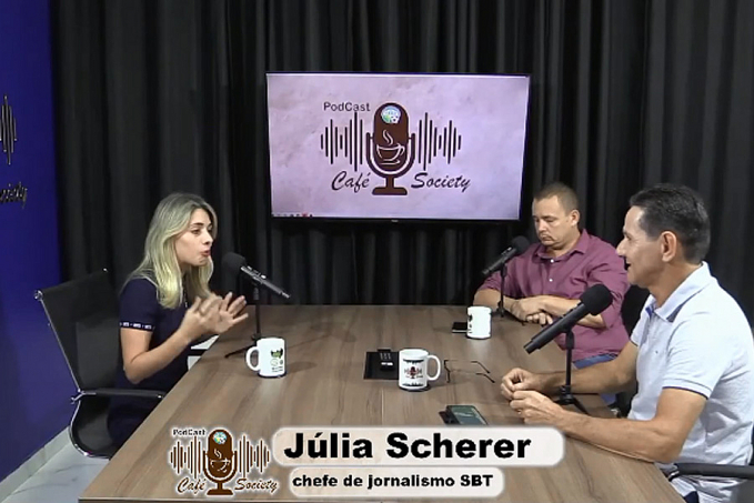 Apresentadora da TV Allamanda SBT, Júlia Scherer, fala sobre história de vida e carreira profisssional - News Rondônia