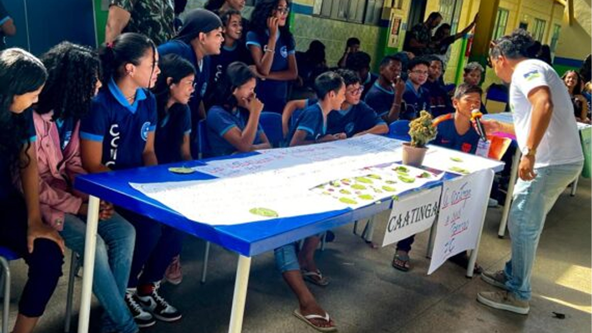 Sedam dá início às atividades da Semana do Meio Ambiente em escola, na zona Sul da Capital