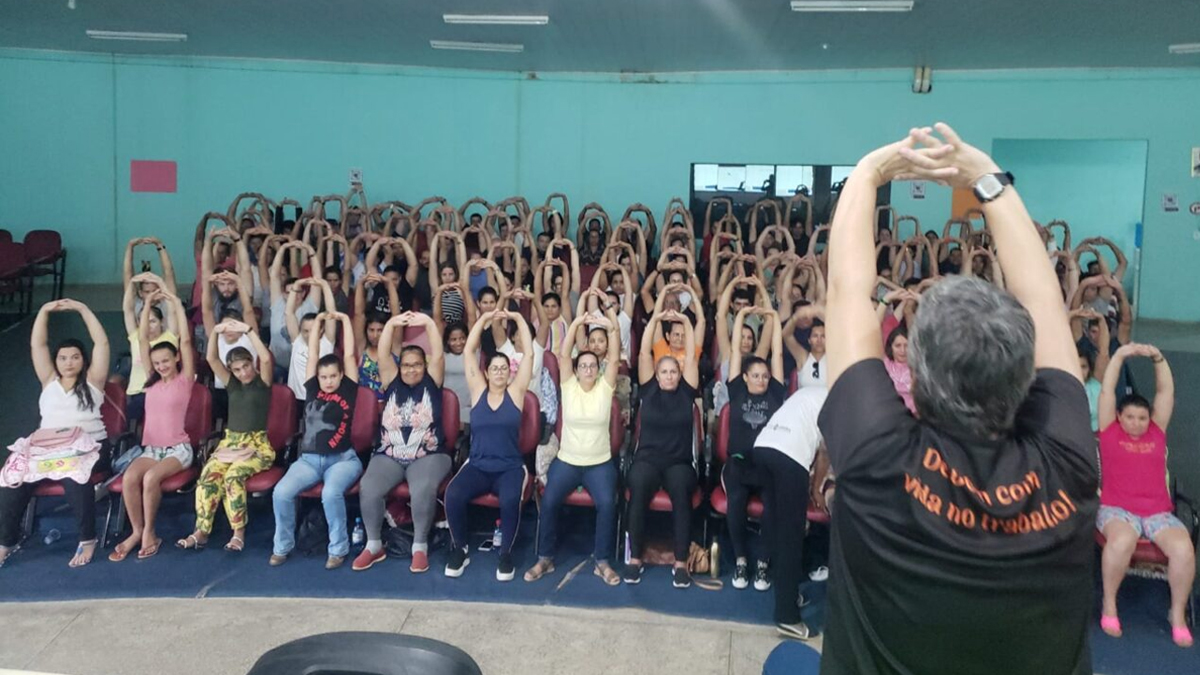 Ações de promoção à saúde ocupacional nas Coordenadorias Regionais de Educação são desenvolvidas pela Seduc